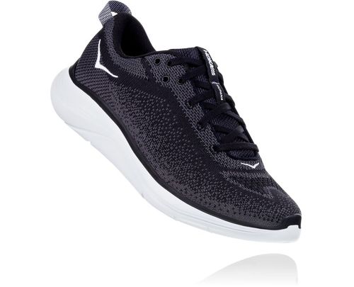 Hoka One One Dame Hupana Flow Road Løpesko Svart/Dark Shadow Norge-95RAU